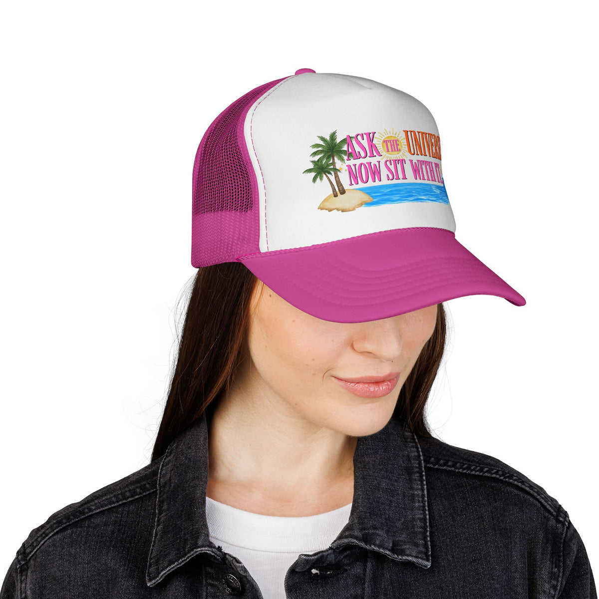 Ask the Universe Trucker Cap